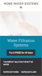 Mobile Screenshot of homewatersystems.ca